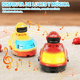 thumbnail image 4 of Coche Control Remoto Coche De Choque Juguete Doble Batalla Xtellar Rojo Y Amarillo, 4 of 4