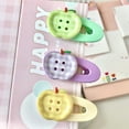 thumbnail image 6 of Fruit Button Hair Clip With Candy Color Design Simple Resin Hairpin For Teens And Kids Fashion Hair Styling Accessories, 6 of 7