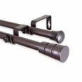 thumbnail image 3 of Rio 13/16" Double Curtain Rod-Color:Antique Brass,Size:48-84", 3 of 4