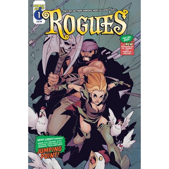 Collectible Rogues #1 (of 24) Cvr A Pablo M Collar Scout Comics Comic Book