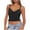 Black, variant on AherBiu Crop Tops for Women Low Cut Cute Tank Camisole Going out Tops Sleeveless Square Neck Undershirts