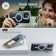 thumbnail image 4 of ESR for iPhone 15 Pro Max Case, 2-Part Tough Full-Body Shockproof MagSafe Stash Stand (HaloLock), Exceeds Military-Grade Protection, Clear, 4 of 9