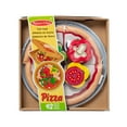 thumbnail image 4 of Melissa & Doug Felt Food Mix And Match Pizza Play Food Set - 42 Pieces, 4 of 10