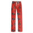 thumbnail image 4 of Spider Hero Women's Pajama Pants Loose Lounge Wear Elastic Waist Drawstring Sleepwear Graphic Printed Casual Home Pajamas Soft Straight Leg Pj Bottoms for Everyday Comfort, Red, XXXL, 4 of 7