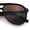 Tortoise - Brown, variant on Mens Classic Aviator Sunglasses Retro Double-Bridge Racer Colored UV400 / Black Frame - Orange Lens