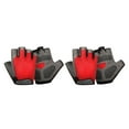 thumbnail image 2 of bedienty 1 Paire Gants de Cyclisme Antidérapants Respirants Antichoc Rouges m 2Ensemble, 2 of 6