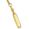 thumbnail image 2 of Gotham Women's Gold-Tone Open Face Pendant Watch With Chain # GWC14134GA, 2 of 3