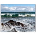 thumbnail image 1 of Picture-Tiles.com: Waves Ceramic Tile Wall Mural WAL501152-54L. 40"W x 32"H using (20) 8" x 8" Ceramic Tiles-Satin Finish, 1 of 3