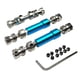 thumbnail image 2 of 2 ejes de transmisión intermedios CVD, eje de transmisión delantero y trasero, eje de transmisión, accesorios de actualización azul, 2 of 9