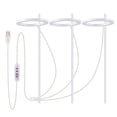 thumbnail image 2 of Deago Grow Lights for Indoor Plants Full Spectrum LED Plant Growing Lamp Ring Light with Automatic Timer Height Adjustable, 2 of 11