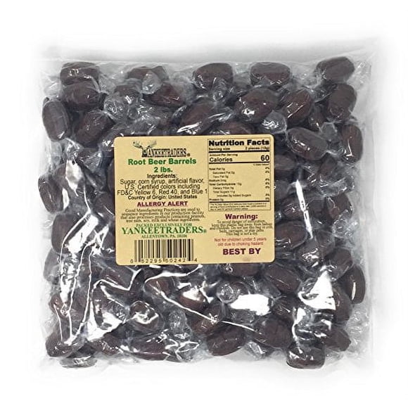 Root beer candy barrels
