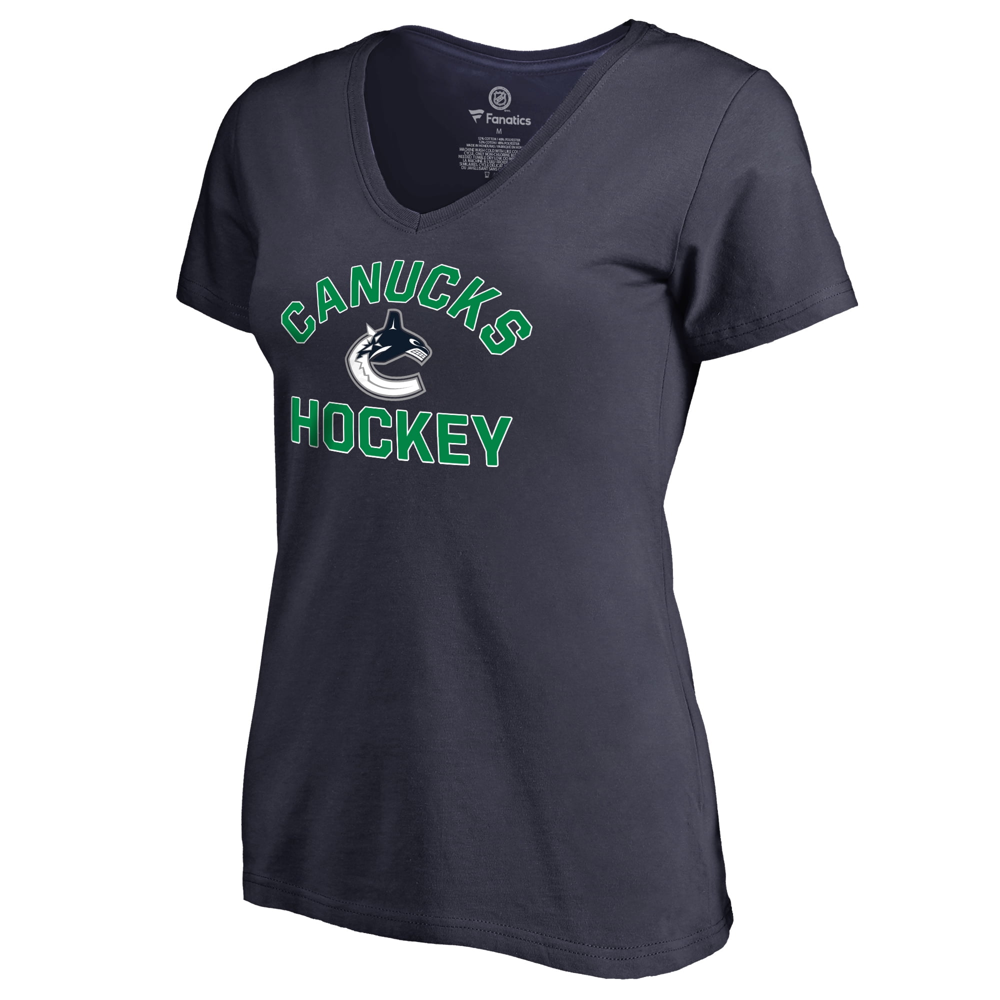 Vancouver Canucks Women's Overtime TShirt Blue