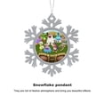 thumbnail image 3 of My Singing Monsters Snowflakes Ornaments Christmas Tree Decorations Alloy Hanging Decorations Snowflake Pendant 8 PCS, 3 of 8