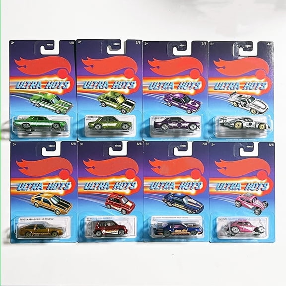 HW 2024 Ultra Hots #1-8 Set of 8 Cars HDG52