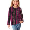 thumbnail image 5 of WRKEKC Girls Long Sleeve T-Shirts, Boys Long Sleeve Shirts, Girls' Fall Casual Long Sleeve Print Cute Crew Neck Blouses Basic Shirts, 5 of 5