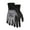Gray/Black, variant on MCR Safety CRWN96790S Ninja Nitrile Coating Nylon Foam Spandex Gloves, Black & Gray - Small - 12 Pairs