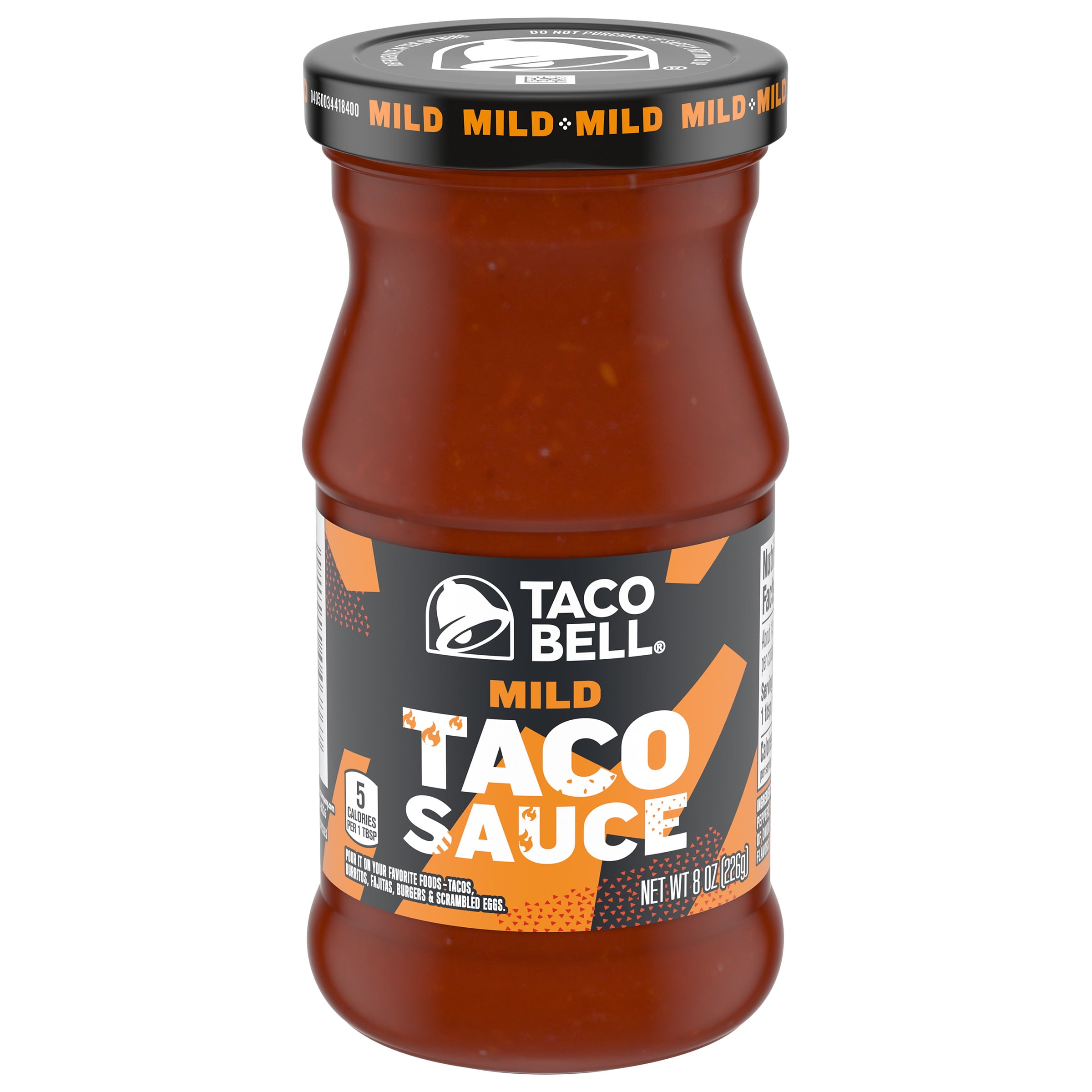 Taco Bell Mild Taco Sauce, 8 oz Bottle