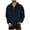 Navy, variant on Chiccall Mens Fuzzy Fleece Sweatshirts Long Sleeve Pullover Warm Quarter Zip Lapel Sweaters