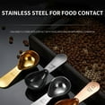 thumbnail image 4 of Coffee Scoop,Sugar Scoop,1 Tablespoon Scoop,Coffee Scoop for Ground Coffee,Tablespoon Measuring Spoon,Small 18/8 Stainless Steel Exact Measuring Spoon(Blue 1T 15ml 3.8in), 4 of 9
