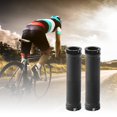 thumbnail image 3 of Ciclismo 1 par de empuñaduras antideslizantes para manillar de bicicleta MTB accesorio de goma para bicicleta (negro) Likrtyny Para estrenar, 3 of 7