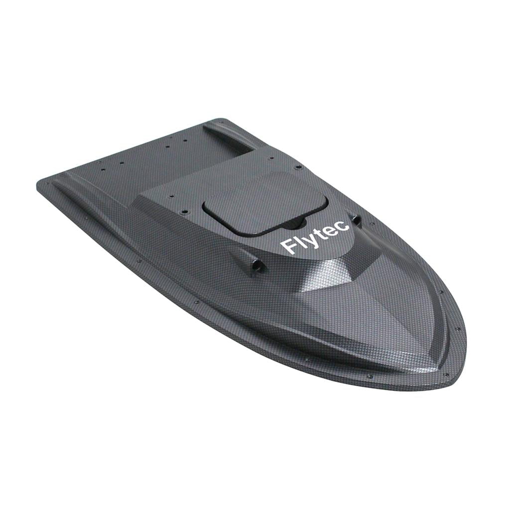 Electric Fishing RC Boat Hull Top Black for Flytec V007 Parts Replacement 