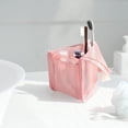thumbnail image 2 of Standing Toiletry Bag, 2026 Upgraded Portable Lightweight Travel Toiletry Bag, EVA Mesh Cosmetic Waterproof Bag Travel Essentials, Large Capacity Organizer for Toiletries (White + Pink), 2 of 8