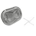 thumbnail image 1 of Boîte de Rangement Portable pour Appareils Dentaires avec Joint de Bouche en Plastique Transparent avec Support de Séparation pour Voyage Maison Transparent L, 1 of 9