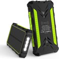 thumbnail image 1 of El nuevo tesoro de carga solar autónomo de gran capacidad de 5 V 3 A, 30 000 mAh, carga inalámbrica, energía móvil, 1 of 4