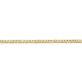 thumbnail image 5 of Leslie 14k Yellow Gold 2.2mm Beveled Curb Chain, 5 of 5
