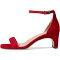 thumbnail image 2 of Naturalizer Women's 27 Edit Iriss Heels Crimson Red Suede 7M, 2 of 5