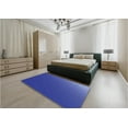 thumbnail image 4 of Ahgly Company Indoor Square Patterned Light Slate Blue Area Rugs, 3' Square, 4 of 6