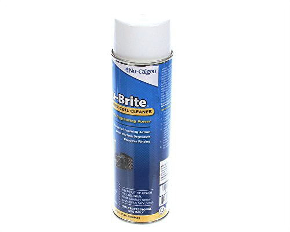 Nu-Calgon 4291-18 18 Oz Aerosol Can Of Nu-Brite Coil Cleaner