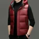 thumbnail image 2 of Chaqueta de plumón sin mangas, ropa de diseñador para hombre, chaquetas acolchadas ligeras de lujo, chaleco para hombre, abrigo de invierno con relleno de plumón de pato, 2 of 5