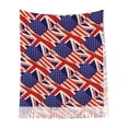 thumbnail image 5 of America British Flag Winter Scarfs for Women Pashmina Shawls Wraps for Evening Dresses Large Warm Soft Scarves, 5 of 7