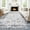 Color tone, variant on 2x6 Washable Runner Rug, Non-Slip, Vintage Floor Carpet, Low Pile, Distressed Pearl Velvet, Foldable, Soft, Bathroom, Laundry, Entryway, Blue.