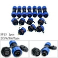 thumbnail image 2 of Sp13 Waterproof Plug Waterproof Plastic Connector with 5 25A Rated Current 220 380V Voltage And Welding Type Process 4Pin, 2 of 4