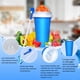 thumbnail image 2 of Color Land Slushy Cup, TIK TOK Slushie Maker Cup Frozen Magic Squeeze Cup, Ice Cream Maker Cup, Cool Stuff Trending Tiktok Artículos caseros DIY Cool Gadgets con tapa y pajita (ROSA), 2 of 5