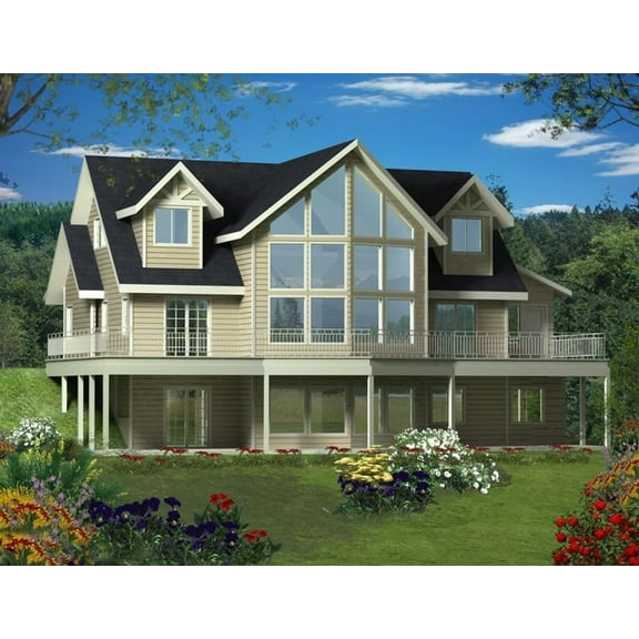 001-3310: Northwest Craftsman 3 Bed, 3 Bath Luxury Home Plan, 2433 Sq Ft: Full Blueprints with License to Build by Home Plan Marketplace - Lesuto