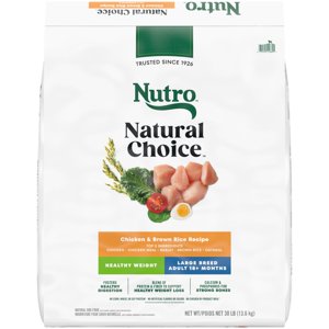 Large Breed Healthy Weight Dry Dog Food, Chicken & Brown Rice
