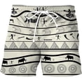 thumbnail image 3 of New Summer 3D Digital Printed Beach Pants Loose Casual Drawstring Shorts For Men Clothes Quick-dry Cool Ice Shorts Homme Trunks, 3 of 5