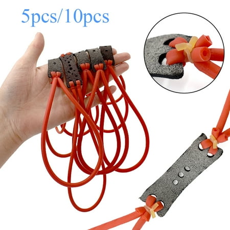 5pcs / 10pcs Slingshot Replacement Bands for Hunting Slingshot