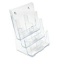 thumbnail image 3 of Deflecto - Support de Littérature - Montable au Mur, Bureau - 6 Compartiments - Transparent, 3 of 6