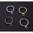 thumbnail image 2 of Clip de oreja de 13 mm con resorte colgante, clip de oreja invisible colgante sin orificio para la oreja, accesorios de joyería para bricolaje, 2 of 5