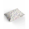 thumbnail image 2 of Pastoral Flower King Size Comforter Set, Pink Flower Leaf Farmhouse Style Soft Bedding for All Seasons, 4 Pcs Bed Set with 1Comforter (90"x106") ,1 Sheet(94"x116"), 2 Pillowcases (19"x35"), 2 of 7