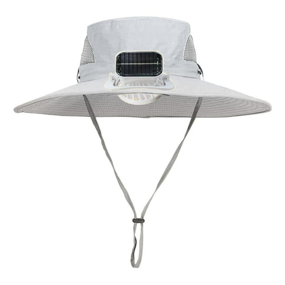 Kyusrd Solar Fan Hat for Kids Boys Girls,Rechargeable Sun Visor Cap with Adjustable Cooling Fan,Lightweight Breathable Outdoor Hat for Summer Hiking Fishing Camping & Sports