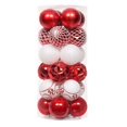 thumbnail image 2 of PALIFEUR 24PCS Christmas Ornaments Set, Shatterproof Christmas Ball Ornaments, Glitter Baubles Hanging Balls Decorations for Xmas Tree Holiday Party, 2 of 7