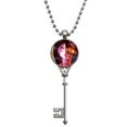 thumbnail image 1 of Collar clave Unbranded La desilusión abstracy Art Vintage Llavero Plata Joyas, 1 of 3