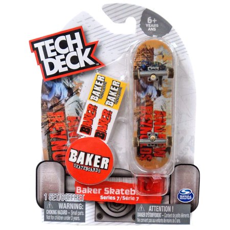 Tech Deck Series 7 Baker Skateboards Mini (Best Bauer Skates For The Money)