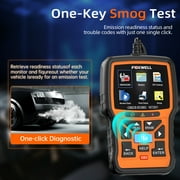 FOXWELL NT301 OBD2 Scanner Check Engine Code Reader Diagnostic Tool, Read/Clear Codes, Freeze Frame, O2 Sensor Monitor, Live Data, On-board Monitor Test, Turn off the MIL, Lifetime Free Update