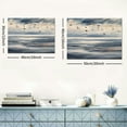 thumbnail image 6 of ARISTURING Large Abstract Canvas Wall Art Long Horizontal Modern Art Paintings Seagulls Flying on Storm Eve Artwork Pictures for Living Room Bedroom Wall 20x16inch, 6 of 6